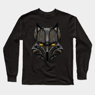 WOLF ROBO HEAD Long Sleeve T-Shirt